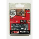 Lot de 10 chevilles m�talliques � expansion � 5 x 36 mm ? charge 40 kg ? pour cloison s�che et brique ...