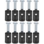 10 douilles e12 125v pour suspension luminaire, support ampoule e12, base lampe 62mm pour maison et bureau ...