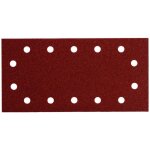 10 feuilles abrasives auto - agrippantes 115x230 mm, p 80, srie professional, pour bois et mtal, pour ...