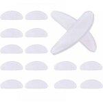 10 paires coussinets de nez adh�sif plaquettes de nez en silicone antid�rapant pour lunettes lunettes ...