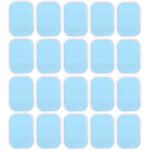 10 paires de pads de gel pour �lectrostimulateur abs - accessoires d'entra�nement