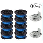 10 paquets bobine de rechange pour coupe - bordure pouce pour , compatible avec one + ac14rl3a, coupe ...