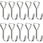 10 pcs crochets en spirale, tendeur crochets acier inoxydable, sandow elastique crochets, tendeurs elastique ...