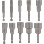 10 pcs embout douille visseuse � choc 6 - 19mm set magn�tique hexagonale douille jeu de embout aimant� ...