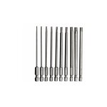 10 pcs embout torx long en acier alli� au chrome vanadium 75mm embout visseuse long antirouille jeu pour ...