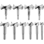 10 pcs m�che bois 15 - 60mm carbure foret meche � fa�onner fraise perceuse 15mm 20mm 25mm 30mm 35mm 40mm ...