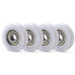 10 pcs u nylon en plastique intgr 608 roulements billes de gorge 6 30 10mm poulie de guidage