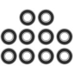 10 pi�ces 6900 - 2rs roulements � billes � gorge profonde scell�s en caoutchouc 10mm 22mm 6mm - ej. life ...