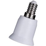 10 pi�ces adaptateur de douille e14 vers e27, adaptateur de convertisseur de douille base de lampe, adaptateur ...