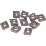 10 pi�ces / bo�te ccmt09t304 vp15tf plaquettes en carbure ccmt 09 t3 / ccmt32. 51 ins�rer tour tournant ...