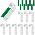 10 pi�ces crochet pour store enrouleur, sans per�age fixation store, avec adh�sif, accessoires de montage ...