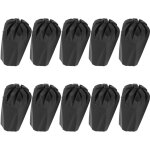 10 pi�ces embouts caoutchouc pour b�tons de randonn�e, prot�ge - extr�mit�s pour canne de marche, accessoires ...