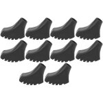 10 pi�ces embouts pvc pour b�tons de randonn�e, prot�ge - extr�mit�s pour canne de marche