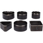 10 pi�ces emporte - pi�ce en acier haut carbone b020, formes multiples pour d�coupe cuir, mod�le de d�coupe ...