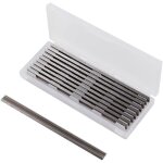 10 pi�ces fer de rabot 82mm hss lames de raboteuse fers r�versibles carbure ensemble de rabot electrique ...