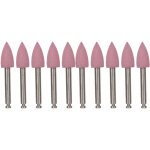 10 pi�ces fraises de polissage dentaire rose 410, bouts de meulage pour polisseuse � basse vitesse