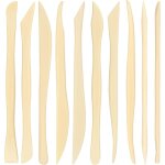 10 pi�ces outils de sculpture, outils modelage en plastique outils poterie d'argile � deux extr�mit�s ...
