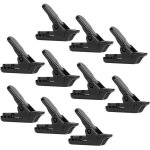 10 pi�ces pinces de tente pour bivouac, accroches b�che en plastique, outil de serrage toile, accessoires ...