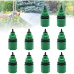 10 pi�ces raccords de tuyau d'arrosage en plastique 4 / 7 et 8 / 11 raccord rapide de tuyau d'arrosage ...