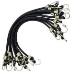 10 pi�ces tendeurs avec crochets mini elastiques tendeurs universels robustes tendeurs sandow avec 2 ...