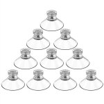 10 pi�ces ventouse a visser, ventouse filet�e ventouses avec filetage, ventouse en plastique pvc suspension ...