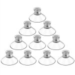 10 pi�ces ventouse a visser, ventouse filet�e ventouses avec filetage, ventouse en plastique pvc suspension ...