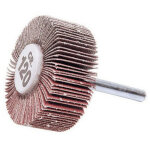 10 roues � lamelles sur tige d. 50 x 30 mm gr 120 a - 10401133 - sidamo