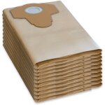 10 sacs d'aspirateur parkside lidl pour aspirateur humide et sec pwd 25, 30, pnts 23, 30, 1400, 1500 ...