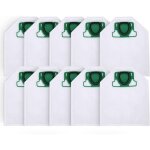 10 sacs d'aspirateur pour vorwerk kobold vk200 fp200, micro polaire 5 couches de qualit� sup�rieure pour ...