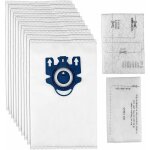 10 sacs de rechange avec 2 filtres pour miele hyclean 3d efficiency gn classic c1 complete c2 c3 s2000 ...