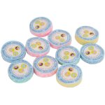 10 serviettes compress�es jetables miniatures en coton pour visage, camping, voyage, maison, ext�rieur ...