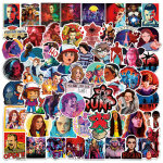 100 autocollants imperm�ables pour t�l�phone, ordinateur portable, gourde, valise, casque, skateboard, ...