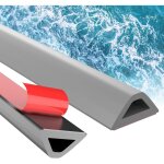 100 cm seuil de douche barrage d'eau pliable - barriere de douche anti d�bordement silicone, accessible ...