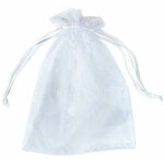 Vurahome - 100 pcs petits sacs en filet avec cordon, sacs - cadeaux en organza avec cordon de serrage ...