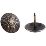 100 pi�ces de clous de tapisserie vintage en bronze pour meubles, canap�, porte et d�coration