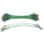 100 pi�ces �merillons anti - corrosion acier dur pour p�che en mer, longueur 20cm / 7. 9in