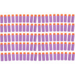 100 pi�ces fl�chettes courtes universelles haute densit� eva recharge inoffensive pour jouets de tir ...