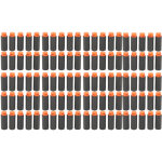 100 pi�ces fl�chettes courtes universelles haute densit� eva souple tir inoffensif recharge pour jouets ...