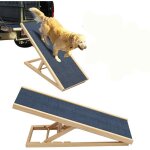 100cm rampe pour chien rampe pour animaux compagnie pour voiture, avec hauteur rglable, rampe de scurit ...