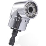 105� perceuse d'angle droite, adaptateur de visseuse d'angle, avec hexagonale 1 / 4' et porte magn�tiques, ...