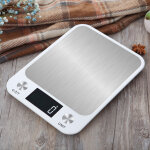 Vurahome - 10kg rechargeable balance cuisine, balance electronique precision 0, 001kg avec 2 batterie, ...