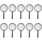 10pcs 5x loupe pour enfants mini loupe portable en plastique loupe pour enfants mini set jouet activits ...
