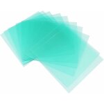 10pcs lentille de casque de soudage plaque de protection transparente lentille de remplacement de rechange ...