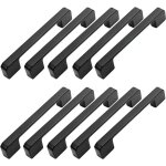 10pcs poign�e meuble entraxe 96mm - poign�e porte cuisine noire poignee barre meuble poignee de cuisine ...