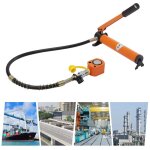 10t low profile cric hydraulique porta power kit cp - 180 pompe � main hydraulique manuelle