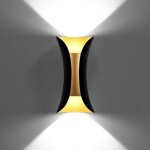 10w cr�atif moderne lampe murale led applique murale imperm�able aluminium lampe de mur led int�rieur ...