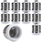 [jamais utilis�] 10x adaptateur de douille - 10x convertisseur de douilles e40 vers e27 - adaptateur ...