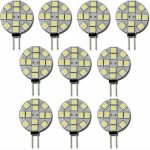 10x ampoule led g4 dc 12v non dimmable blanc 6000k ampoule de lumi�re remplacement 20w lampe halog�ne ...