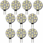 Vurahome - 10x ampoule led g4 dc 12v non dimmable blanc 6000k ampoule de lumi�re remplacement 20w lampe ...