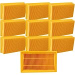 10x filtre pliss� plat compatible avec k�rcher nt 361 eco / te / m, nt 35 / 1 tact / te / m aspirateur ...